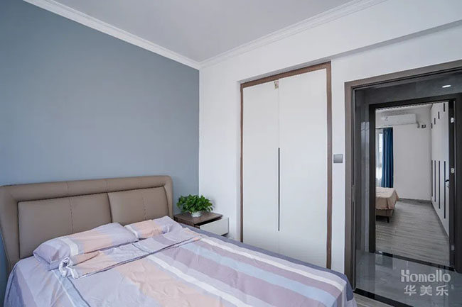 180㎡新中式四居室，在繁華都市中打造的閑情淡雅的樂居